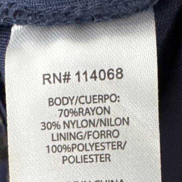 Velvet Burnout Mini Dress Baby Doll Spirit Of Grace Floral Navy Size M Boho Chic - Picture 10 of 11